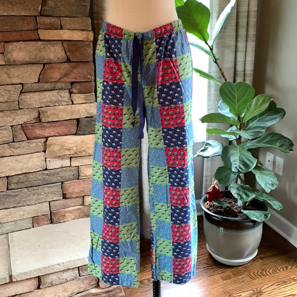 Vineyard Vines small Christmas pj bottoms